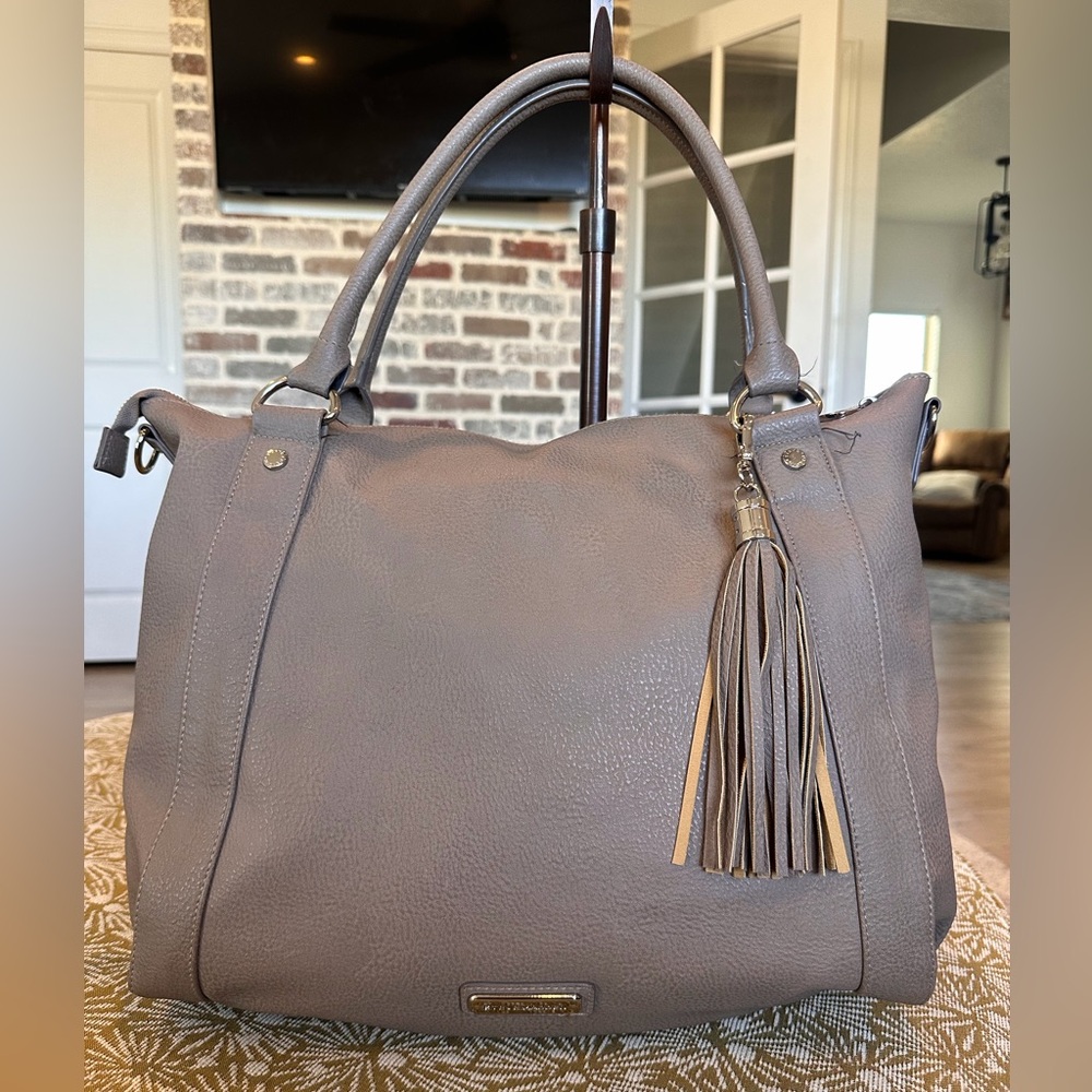 Steve Madden XL light purple Weekender Tote
